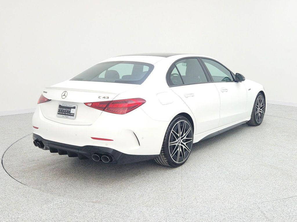 new 2025 Mercedes-Benz AMG C 43 car, priced at $71,395
