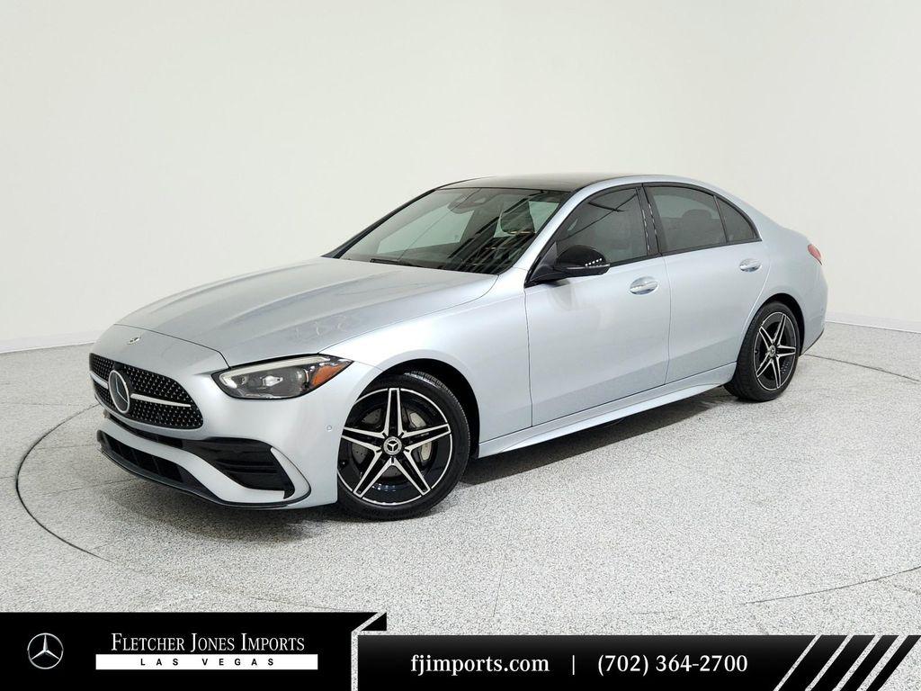 used 2023 Mercedes-Benz C-Class car, priced at $33,991