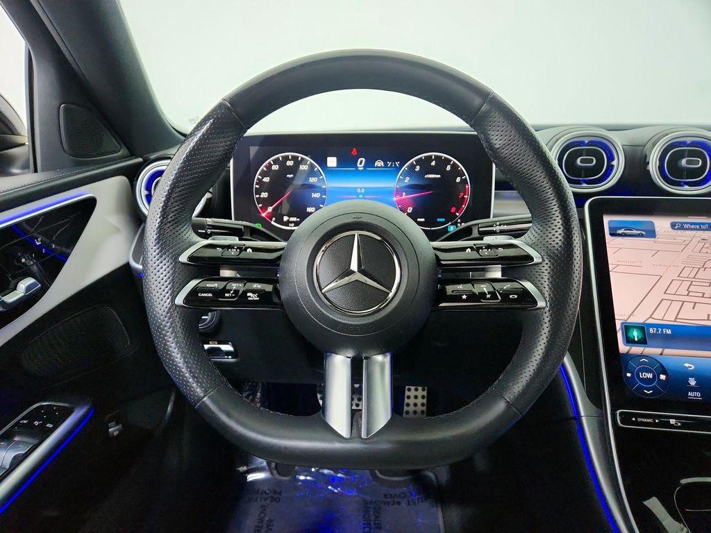 used 2023 Mercedes-Benz C-Class car, priced at $33,991