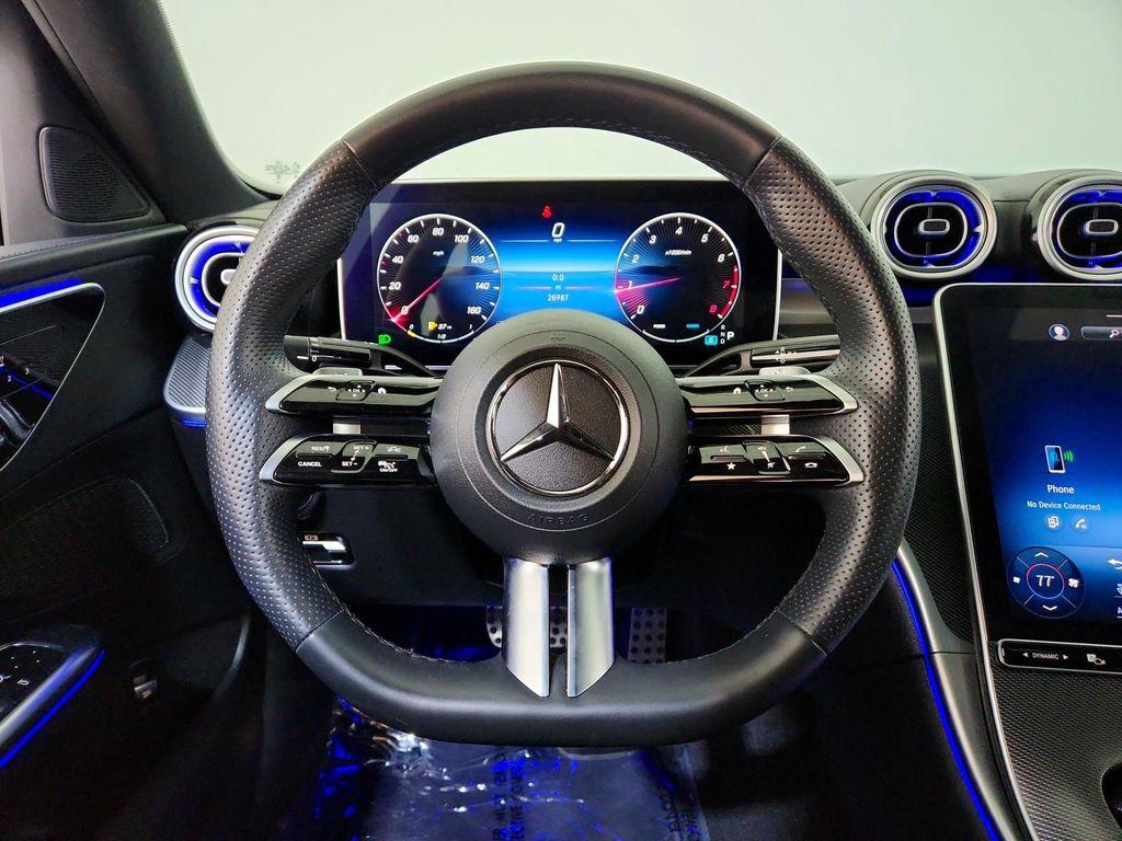 used 2023 Mercedes-Benz C-Class car, priced at $35,994