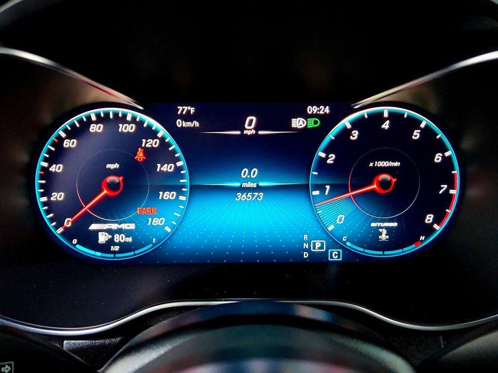 used 2022 Mercedes-Benz AMG GLC 43 car, priced at $43,992