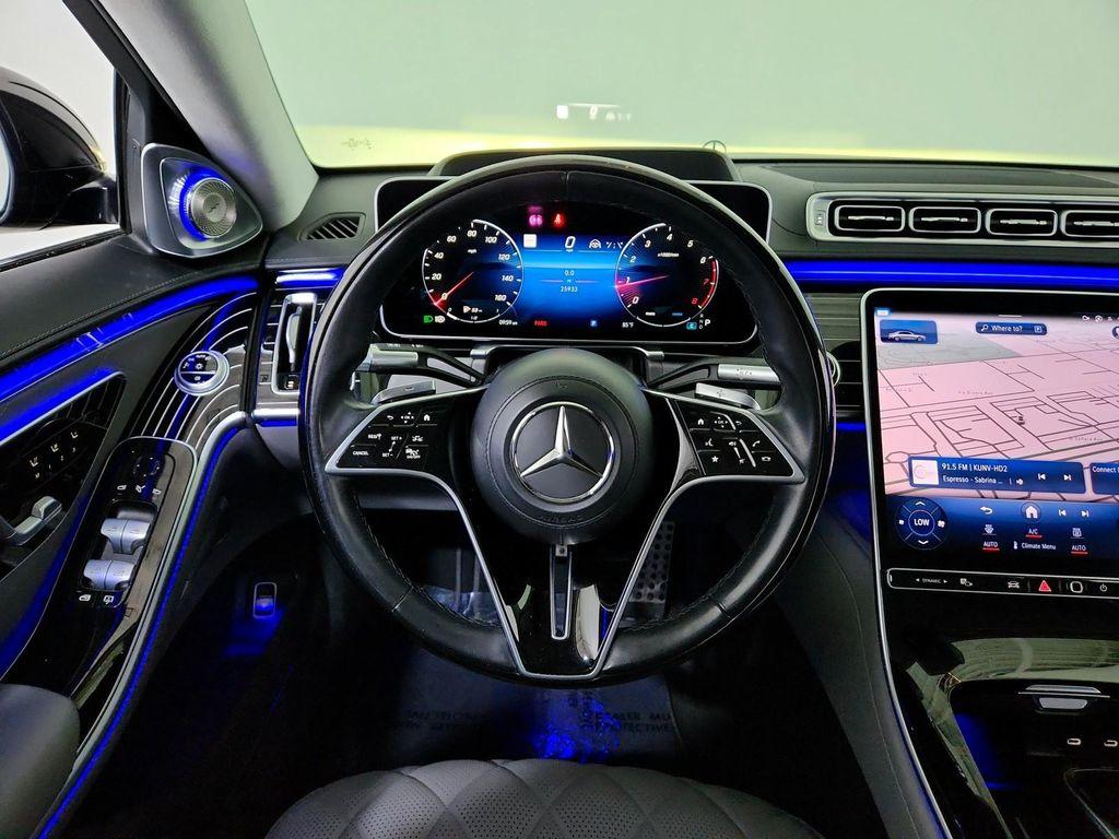 used 2022 Mercedes-Benz S-Class car, priced at $79,994