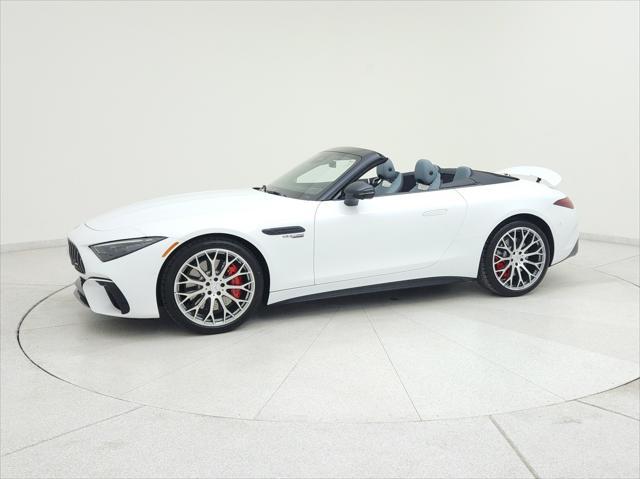 new 2025 Mercedes-Benz AMG SL 55 car, priced at $156,495