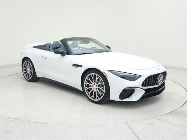 new 2025 Mercedes-Benz AMG SL 55 car, priced at $156,495