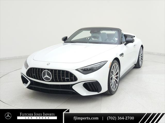 new 2025 Mercedes-Benz AMG SL 55 car, priced at $156,495