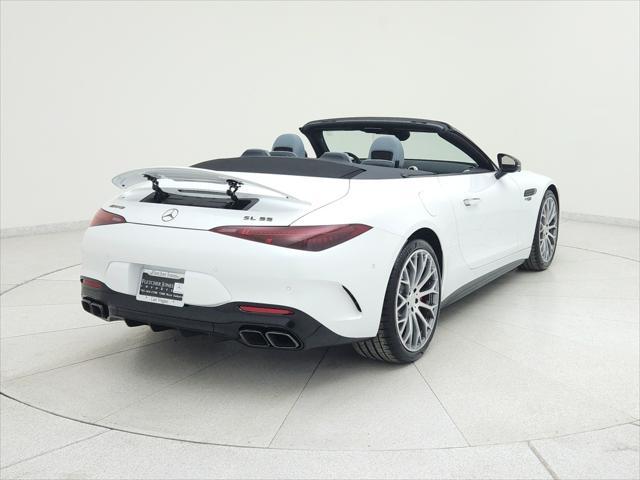 new 2025 Mercedes-Benz AMG SL 55 car, priced at $156,495
