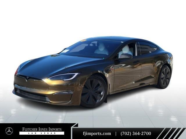 used 2022 Tesla Model S car, priced at $65,981