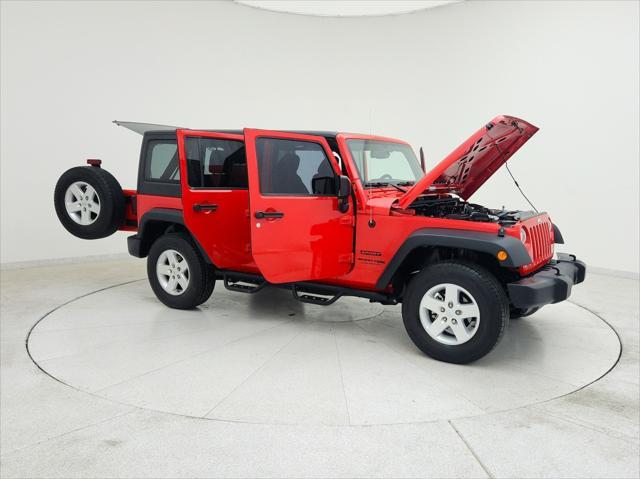 used 2018 Jeep Wrangler JK Unlimited car, priced at $24,984