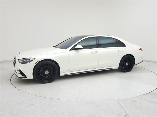 used 2022 Mercedes-Benz S-Class car, priced at $79,994