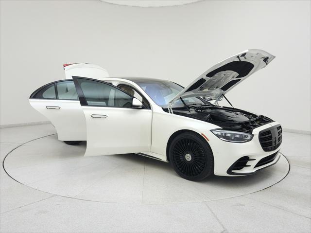 used 2022 Mercedes-Benz S-Class car, priced at $79,994