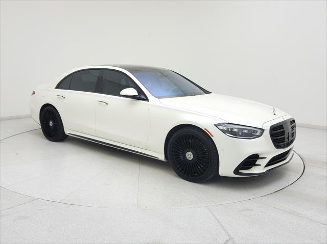 used 2022 Mercedes-Benz S-Class car, priced at $79,994