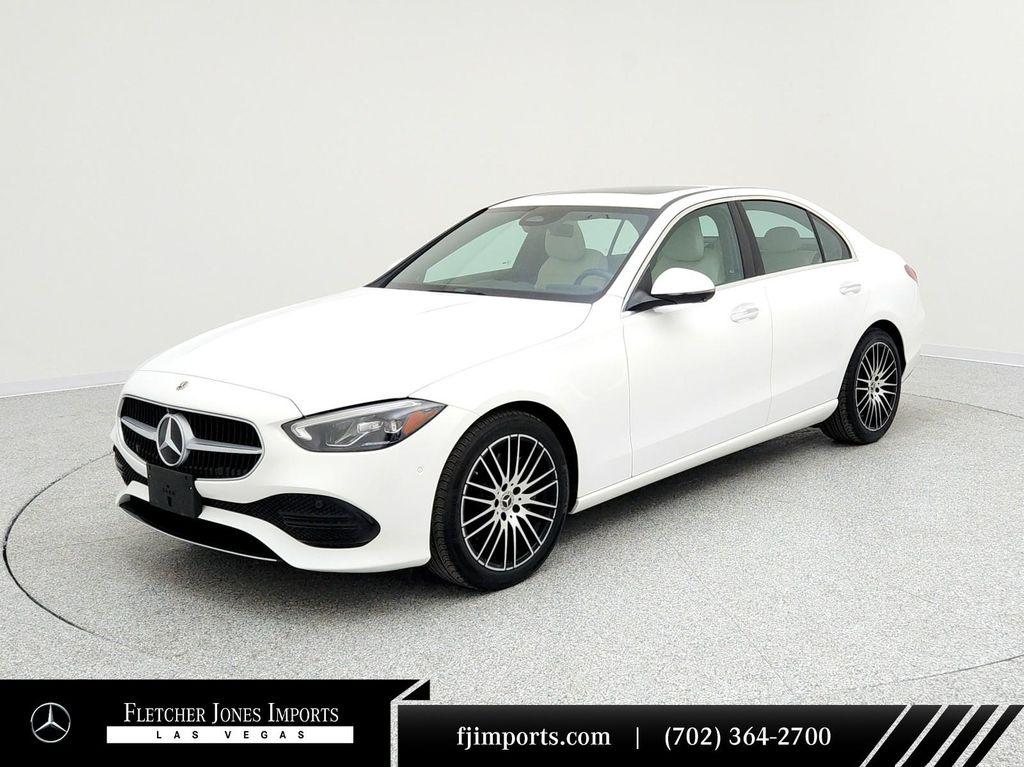 used 2023 Mercedes-Benz C-Class car, priced at $39,993
