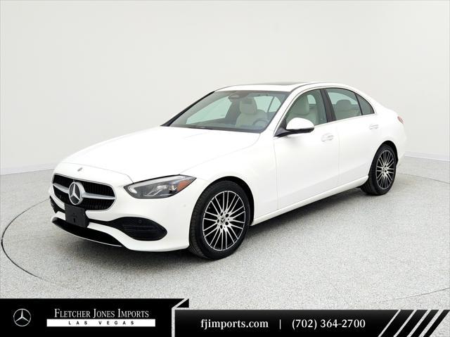 used 2023 Mercedes-Benz C-Class car, priced at $41,994