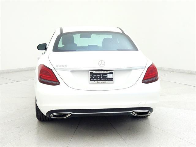 used 2021 Mercedes-Benz C-Class car, priced at $23,994