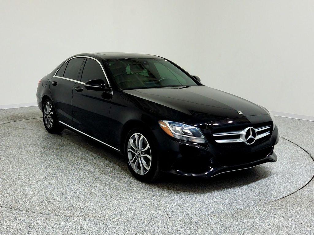 used 2018 Mercedes-Benz C-Class car, priced at $20,994