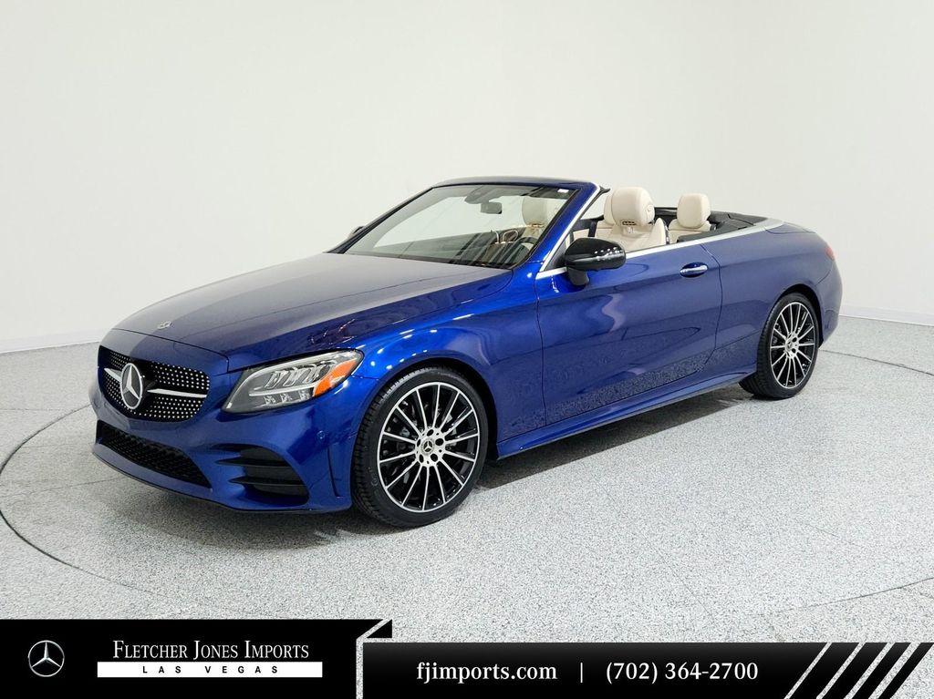 used 2021 Mercedes-Benz C-Class car, priced at $39,994