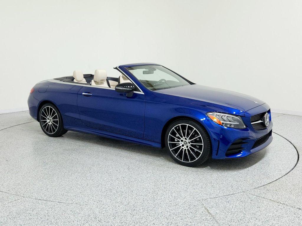 used 2021 Mercedes-Benz C-Class car, priced at $39,994