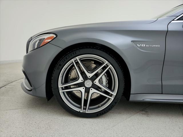 used 2018 Mercedes-Benz AMG C 63 car, priced at $46,984