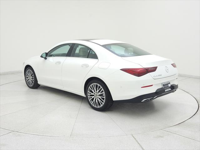 new 2025 Mercedes-Benz CLA 250 car, priced at $46,020