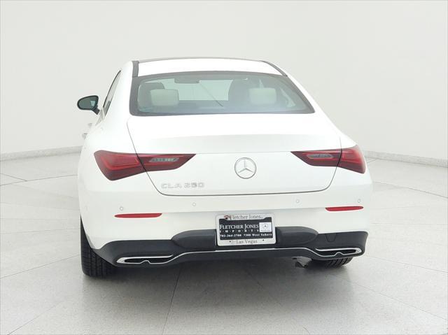 new 2025 Mercedes-Benz CLA 250 car, priced at $46,020