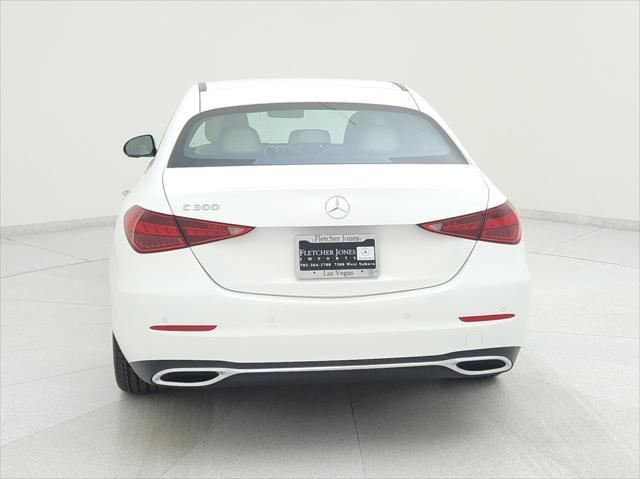 new 2025 Mercedes-Benz C-Class car, priced at $50,245