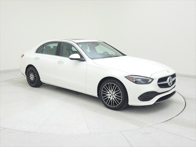 new 2025 Mercedes-Benz C-Class car, priced at $50,245