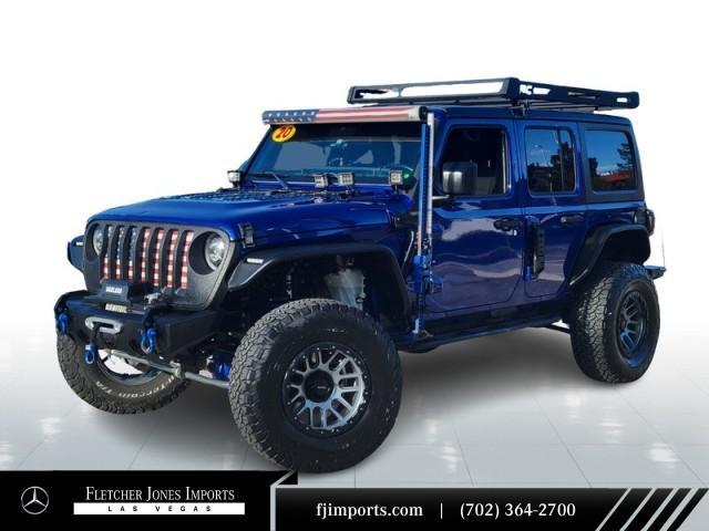 used 2020 Jeep Wrangler Unlimited car, priced at $36,483