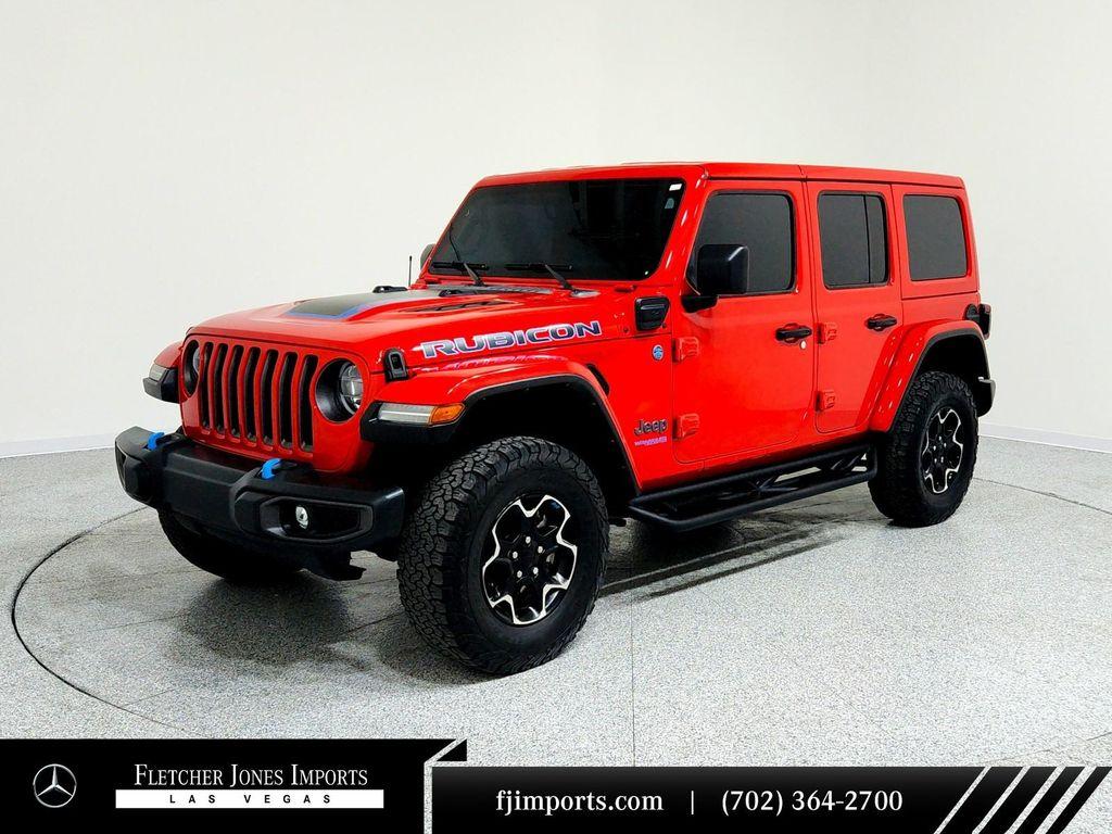 used 2022 Jeep Wrangler Unlimited 4xe car, priced at $38,994