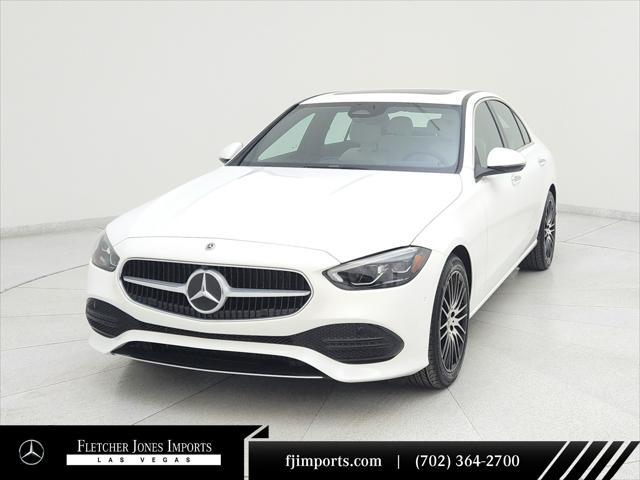 new 2025 Mercedes-Benz C-Class car, priced at $52,495