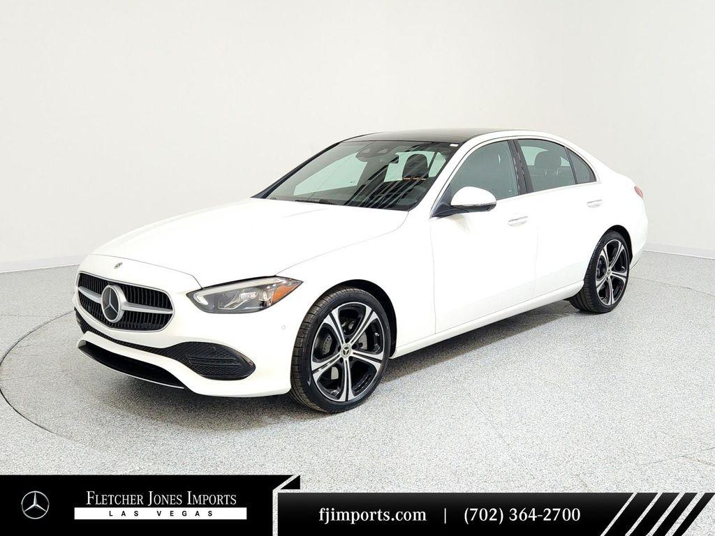 new 2025 Mercedes-Benz C-Class car, priced at $55,595