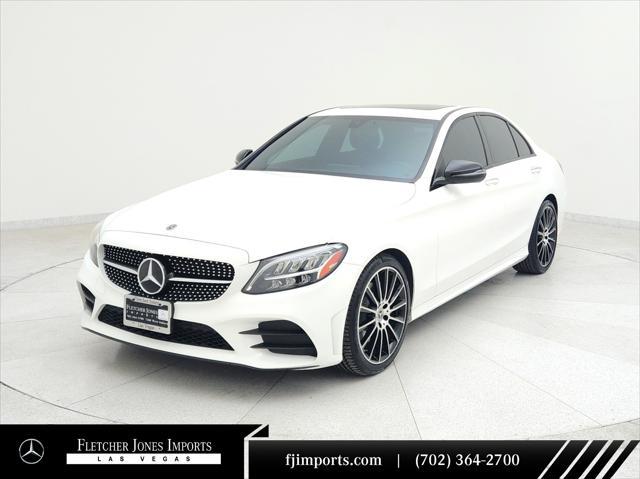 used 2021 Mercedes-Benz C-Class car, priced at $29,894