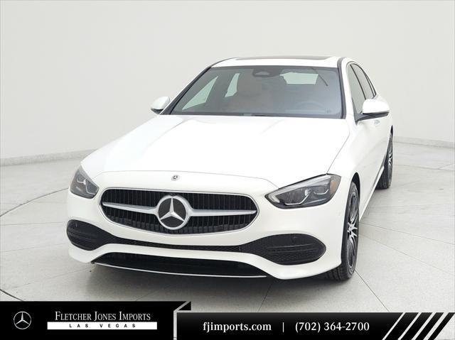 new 2025 Mercedes-Benz C-Class car, priced at $52,795
