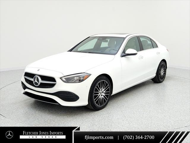 new 2025 Mercedes-Benz C-Class car, priced at $50,245