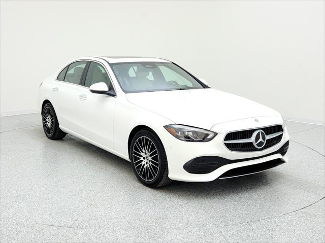 new 2025 Mercedes-Benz C-Class car, priced at $50,245