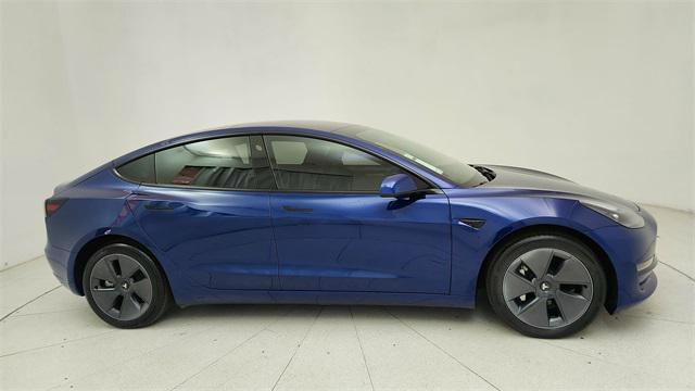 used 2023 Tesla Model 3 car, priced at $27,950