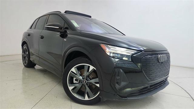 used 2024 Audi Q4 e-tron car, priced at $36,450