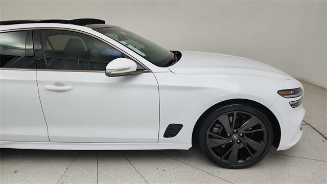 used 2023 Genesis G70 car, priced at $37,950