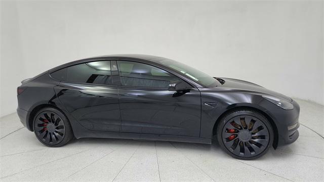 used 2022 Tesla Model 3 car, priced at $35,950