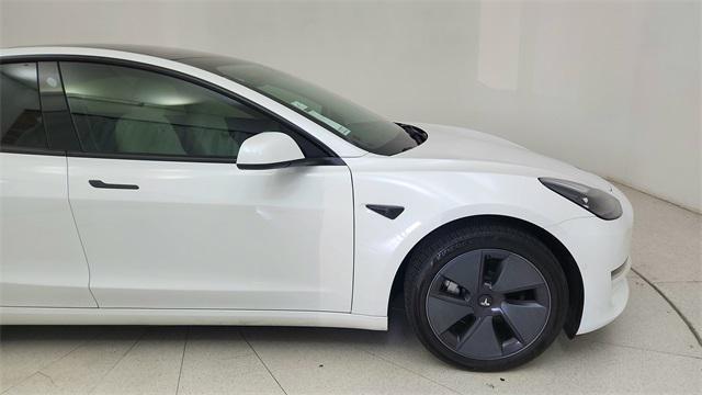 used 2022 Tesla Model 3 car, priced at $25,450
