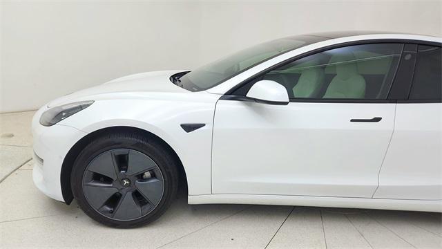 used 2022 Tesla Model 3 car, priced at $25,450