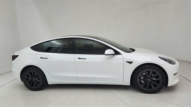 used 2022 Tesla Model 3 car, priced at $25,750