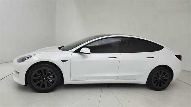 used 2022 Tesla Model 3 car, priced at $25,750