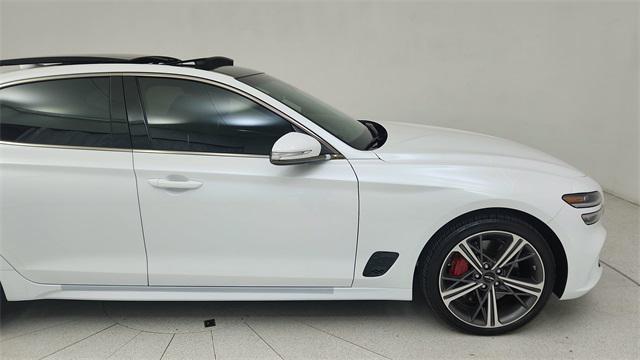 used 2025 Genesis G70 car, priced at $37,950