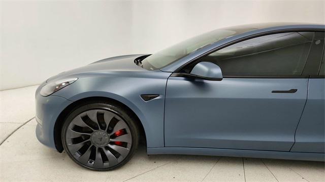 used 2022 Tesla Model 3 car, priced at $31,950