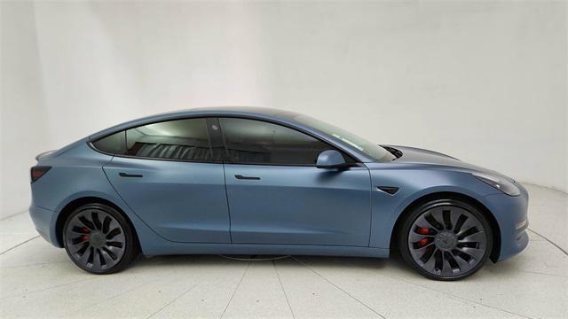 used 2022 Tesla Model 3 car, priced at $31,950