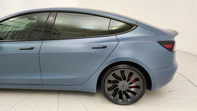 used 2022 Tesla Model 3 car, priced at $31,950