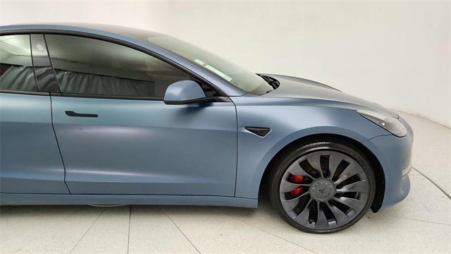 used 2022 Tesla Model 3 car, priced at $31,950