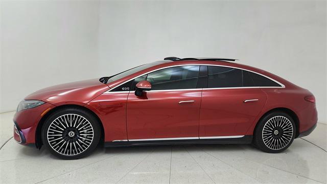 used 2022 Mercedes-Benz EQS 580 car, priced at $52,950