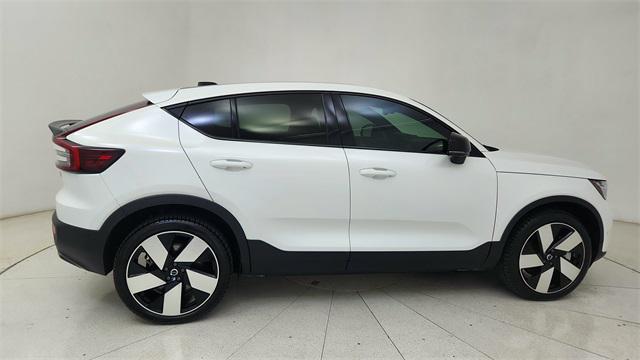 used 2024 Volvo C40 Recharge Pure Electric car, priced at $25,450