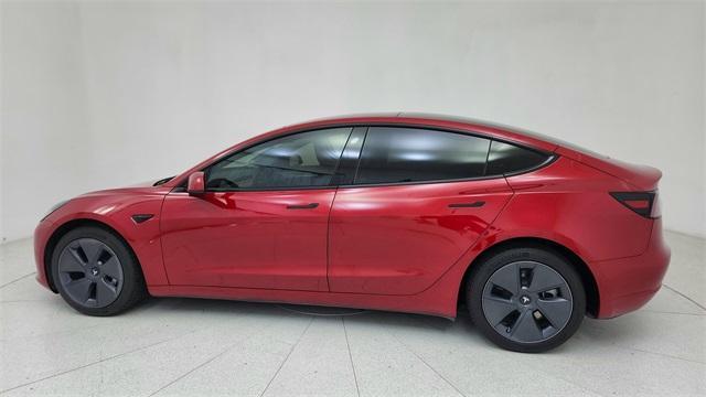 used 2022 Tesla Model 3 car, priced at $31,850